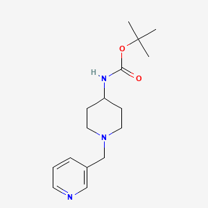 molecular formula C16H25N3O2 B5152562 tert-butyl [1-(3-pyridinylmethyl)-4-piperidinyl]carbamate 