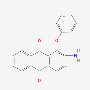 molecular formula C20H13NO3 B5152853 2-amino-1-phenoxyanthra-9,10-quinone 