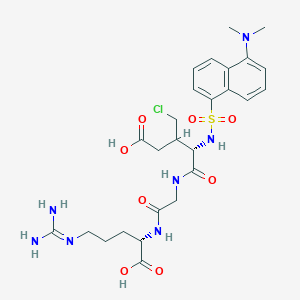 molecular formula C26H36ClN7O8S B051536 Degrck CAS No. 119206-61-0