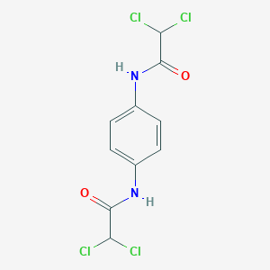 B515394 2,2-dichloro-N-[4-[(2,2-dichloroacetyl)amino]phenyl]acetamide CAS No. 34242-49-4