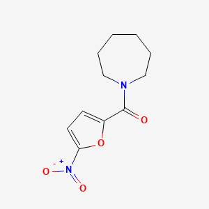 molecular formula C11H14N2O4 B5154542 1-(5-nitro-2-furoyl)azepane CAS No. 725244-85-9