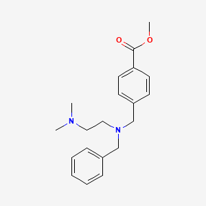 molecular formula C20H26N2O2 B5155064 methyl 4-({benzyl[2-(dimethylamino)ethyl]amino}methyl)benzoate 