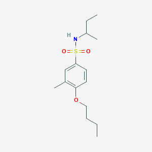 B515534 [(4-Butoxy-3-methylphenyl)sulfonyl](methylpropyl)amine CAS No. 914620-01-2