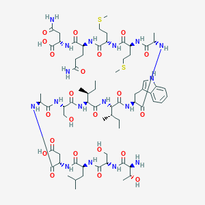 molecular formula C68H109N17O22S2 B515574 Disitertide CAS No. 272105-42-7