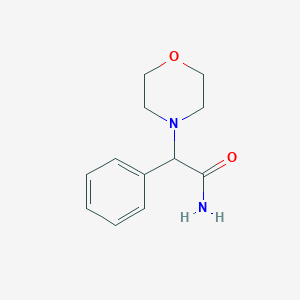 molecular formula C12H16N2O2 B515596 2-Morpholino-2-phenylacetamide CAS No. 6327-69-1