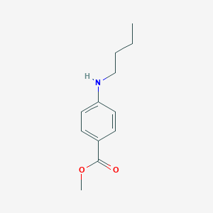 molecular formula C12H17NO2 B515606 Methyl 4-(butylamino)benzoate CAS No. 71839-12-8