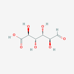 molecular formula C6H10O7 B051563 (2S,3S,4S,5S)-2,3,4,5-四羟基-6-氧代己酸 CAS No. 6814-36-4