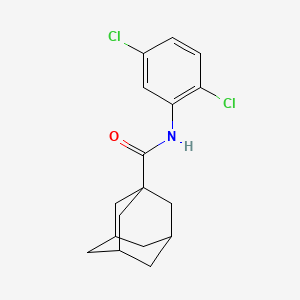 molecular formula C17H19Cl2NO B5156489 N-(2,5-dichlorophenyl)-1-adamantanecarboxamide 
