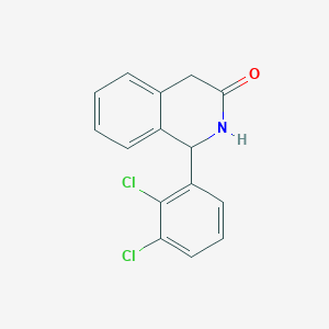 molecular formula C15H11Cl2NO B5156532 1-(2,3-dichlorophenyl)-1,4-dihydro-3(2H)-isoquinolinone 