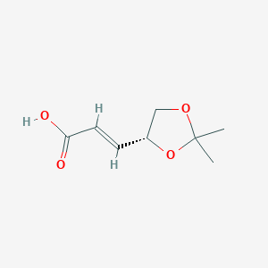 B051566 (R)-4,5-Isopropylidene-2-pentanoic acid CAS No. 123620-88-2