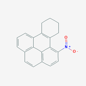 B051567 1-Nitro-9,10,11,12-tetrahydrobenzo(e)pyrene CAS No. 120812-46-6