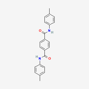 molecular formula C22H20N2O2 B5157489 N,N'-bis(4-methylphenyl)terephthalamide CAS No. 36360-33-5