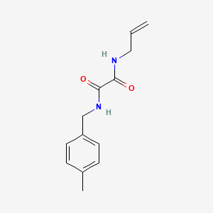 molecular formula C13H16N2O2 B5157557 N-allyl-N'-(4-methylbenzyl)ethanediamide 