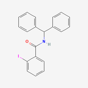 molecular formula C20H16INO B5157980 N-(diphenylmethyl)-2-iodobenzamide 