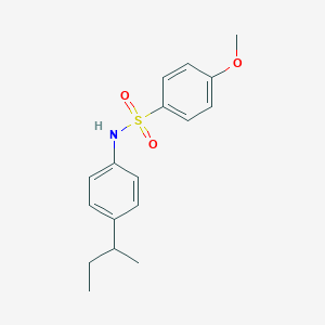 N-(4-sec-butylphenyl)-4-methoxybenzenesulfonamide