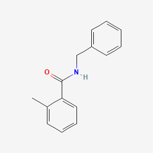 molecular formula C15H15NO B5158840 N-benzyl-2-methylbenzamide CAS No. 5448-38-4