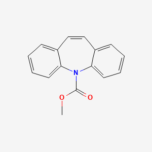 molecular formula C16H13NO2 B5159616 methyl 5H-dibenzo[b,f]azepine-5-carboxylate 