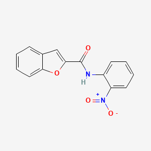 N-(2-nitrophenyl)-1-benzofuran-2-carboxamide