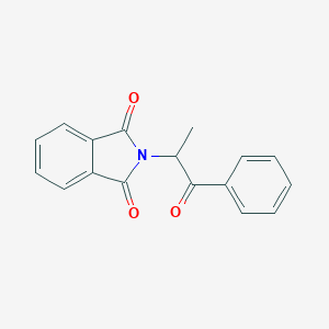 molecular formula C17H13NO3 B051599 α-邻苯二甲酰亚氨基丙酮苯 CAS No. 19437-20-8