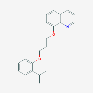 8-[3-(2-isopropylphenoxy)propoxy]quinoline