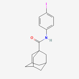 molecular formula C17H20INO B5160798 N-(4-iodophenyl)-1-adamantanecarboxamide 