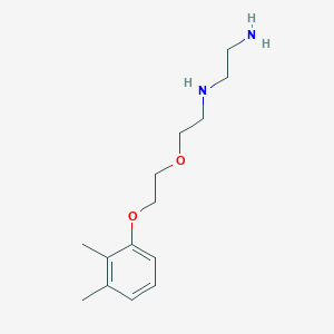molecular formula C14H24N2O2 B5161424 (2-aminoethyl){2-[2-(2,3-dimethylphenoxy)ethoxy]ethyl}amine 