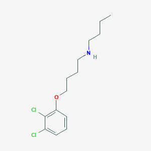 molecular formula C14H21Cl2NO B5161708 N-butyl-4-(2,3-dichlorophenoxy)-1-butanamine 