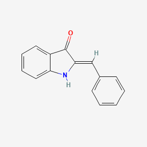 molecular formula C15H11NO B5161721 2-亚苄基-1,2-二氢-3H-吲哚-3-酮 