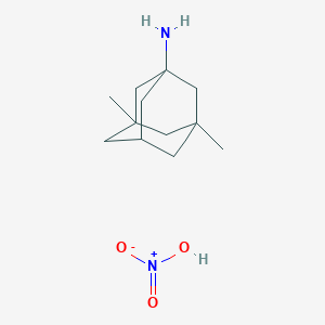 molecular formula C12H22N2O3 B5162061 (3,5-dimethyl-1-adamantyl)amine nitrate 