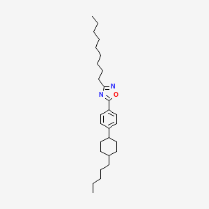 3-nonyl-5-[4-(4-pentylcyclohexyl)phenyl]-1,2,4-oxadiazole