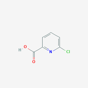 molecular formula C6H4ClNO2 B051624 6-氯吡啶甲酸 CAS No. 4684-94-0