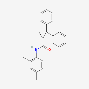 N-(2,4-dimethylphenyl)-2,2-diphenylcyclopropanecarboxamide