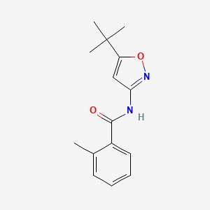 N-(5-tert-butyl-3-isoxazolyl)-2-methylbenzamide