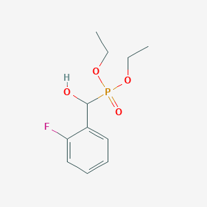 diethyl [(2-fluorophenyl)(hydroxy)methyl]phosphonate