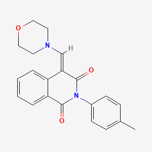 2-(4-methylphenyl)-4-(4-morpholinylmethylene)-1,3(2H,4H)-isoquinolinedione