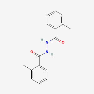 molecular formula C16H16N2O2 B5163144 2-methyl-N'-(2-methylbenzoyl)benzohydrazide CAS No. 38192-12-0