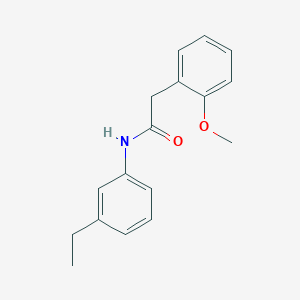 N-(3-ethylphenyl)-2-(2-methoxyphenyl)acetamide