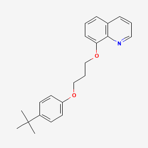 8-[3-(4-tert-butylphenoxy)propoxy]quinoline