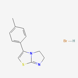 3-(4-methylphenyl)-5,6-dihydroimidazo[2,1-b][1,3]thiazole hydrobromide
