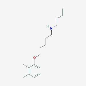 N-butyl-5-(2,3-dimethylphenoxy)-1-pentanamine