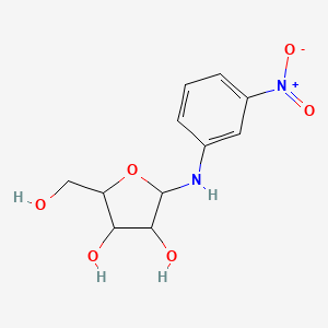 N-(3-nitrophenyl)-alpha-D-ribofuranosylamine