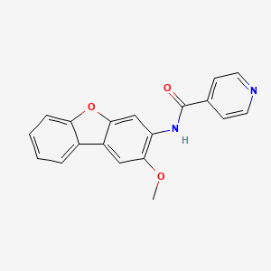 N-(2-methoxydibenzo[b,d]furan-3-yl)isonicotinamide
