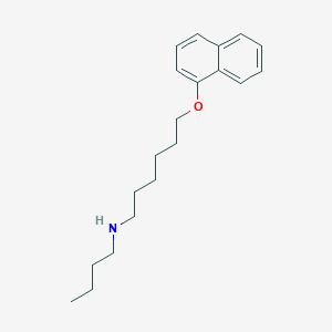 molecular formula C20H29NO B5163887 N-butyl-6-(1-naphthyloxy)-1-hexanamine 