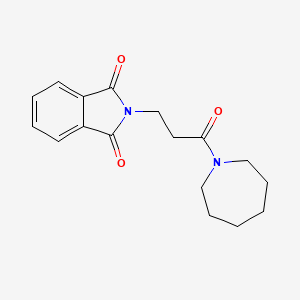 2-[3-(1-azepanyl)-3-oxopropyl]-1H-isoindole-1,3(2H)-dione