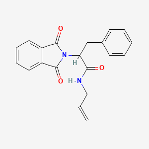molecular formula C20H18N2O3 B5164053 N-allyl-2-(1,3-dioxo-1,3-dihydro-2H-isoindol-2-yl)-3-phenylpropanamide 