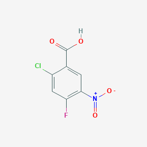 B051641 2-Chloro-4-fluoro-5-nitrobenzoic acid CAS No. 114776-15-7