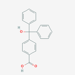molecular formula C20H16O3 B051643 4-(二苯羟甲基)苯甲酸 CAS No. 19672-49-2