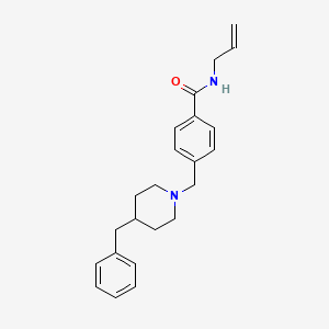 N-allyl-4-[(4-benzyl-1-piperidinyl)methyl]benzamide