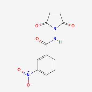 N-(2,5-dioxopyrrolidin-1-yl)-3-nitrobenzamide