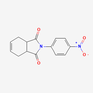 2-(4-Nitrophenyl)-3a,4,7,7a-tetrahydroisoindole-1,3-dione